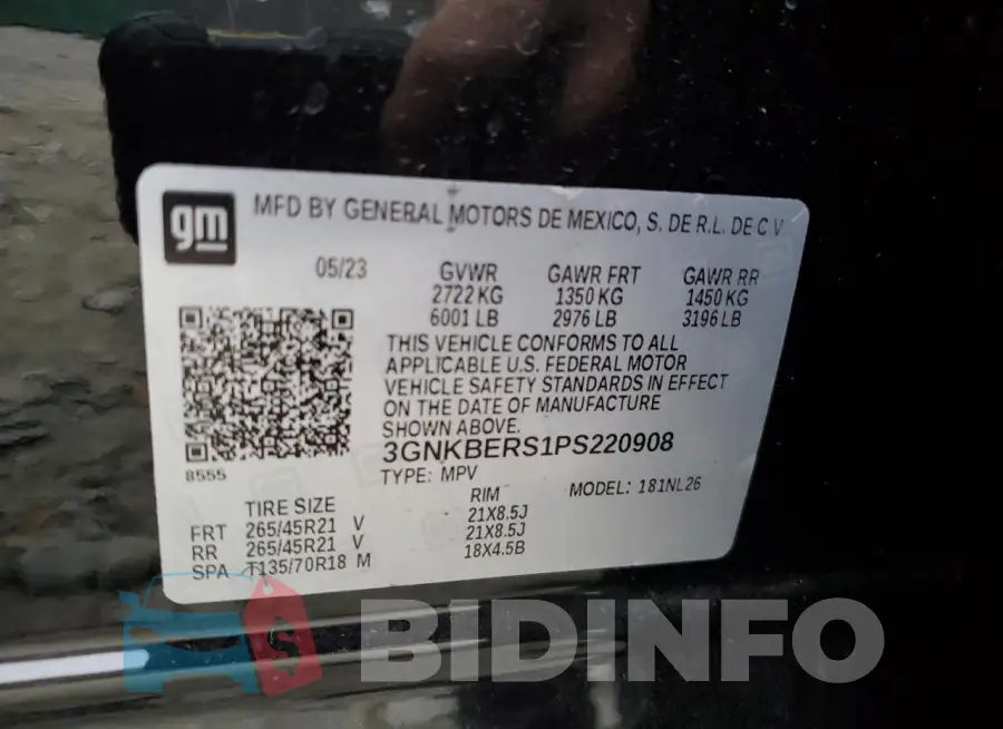 3GNKBERS1PS220908 Photo# 14
