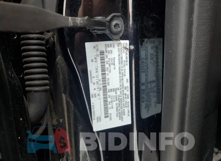 1FADP3N27JL295869 Photo# 12