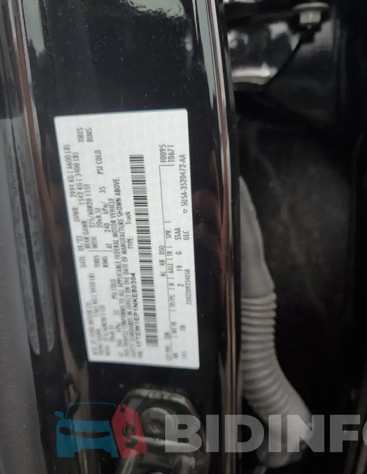 1FTEW1EP1NKE80304 Photo# 12