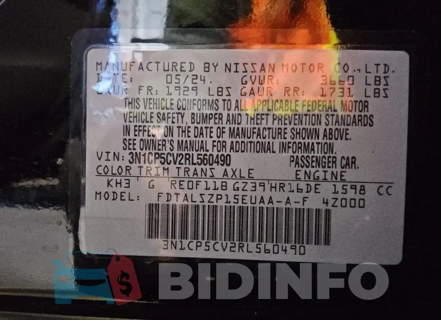 3N1CP5CV2RL560490 Photo# 14