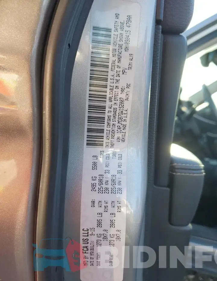 1C4PJMDB7GW152007 Photo# 12