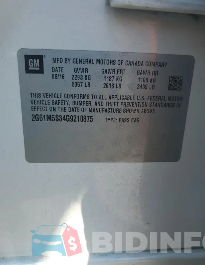 2G61M5S34G9210875 Photo# 12