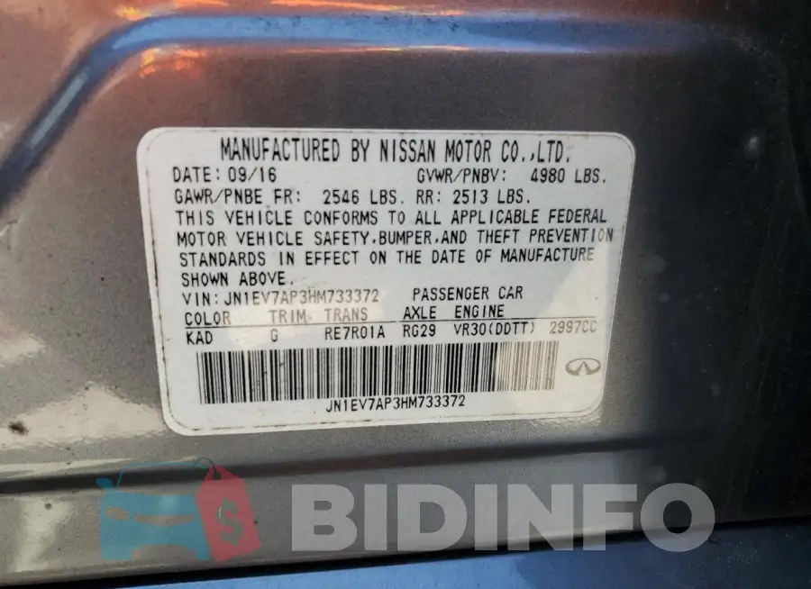 JN1EV7AP3HM733372 Photo# 12