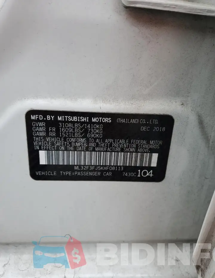 ML32F3FJ5KHF08113 Photo# 12