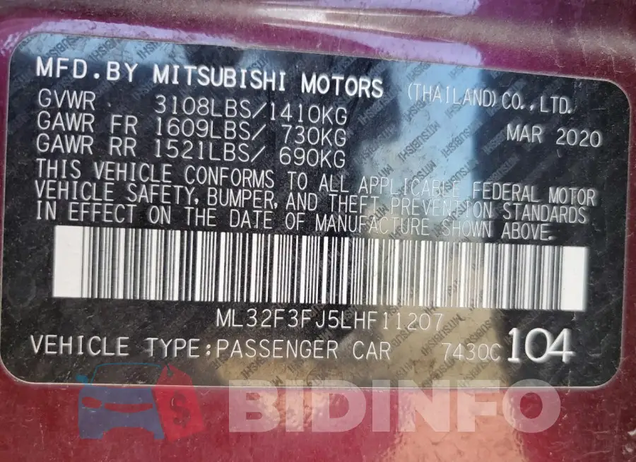 ML32F3FJ5LHF11207 Photo# 12