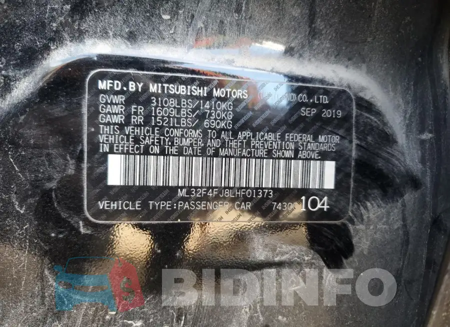 ML32F4FJ8LHF01373 Photo# 12