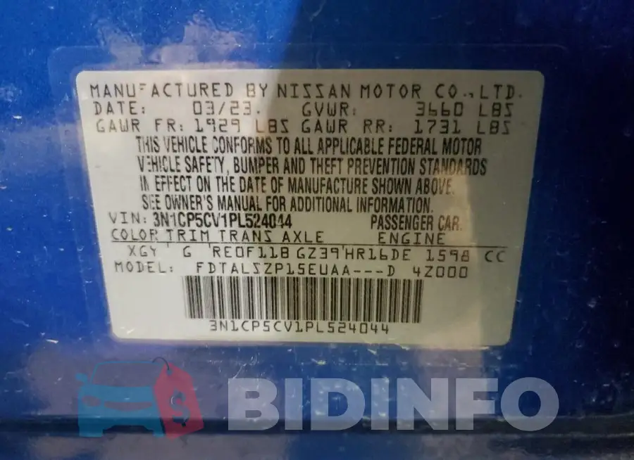 3N1CP5CV1PL524044 Photo# 13