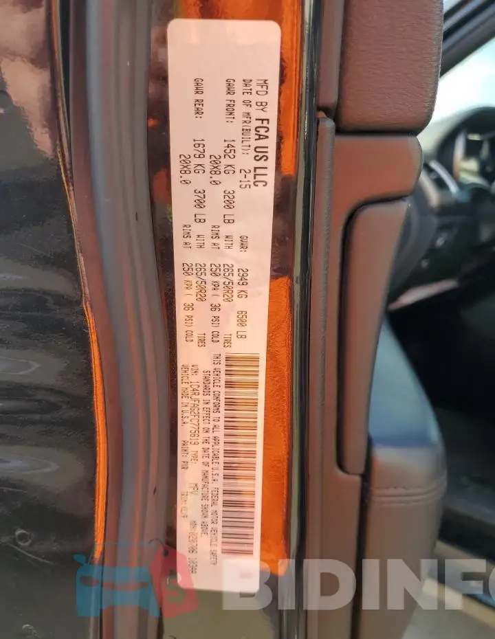 1C4RJFAG2FC775619 Photo# 13