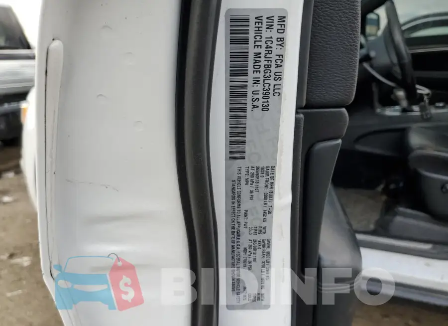 1C4RJFBG3LC390130 Photo# 13