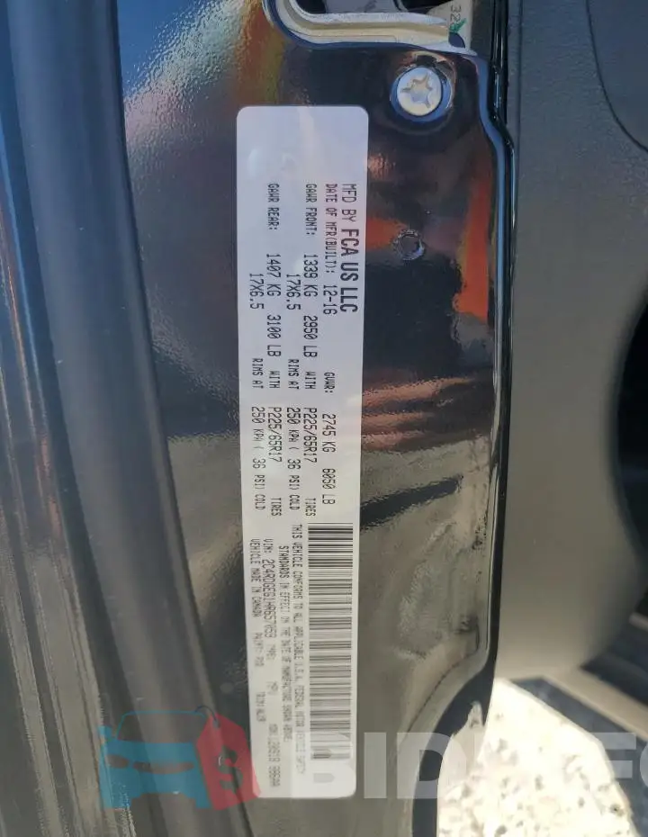 2C4RDGEG1HR657059 Photo# 13