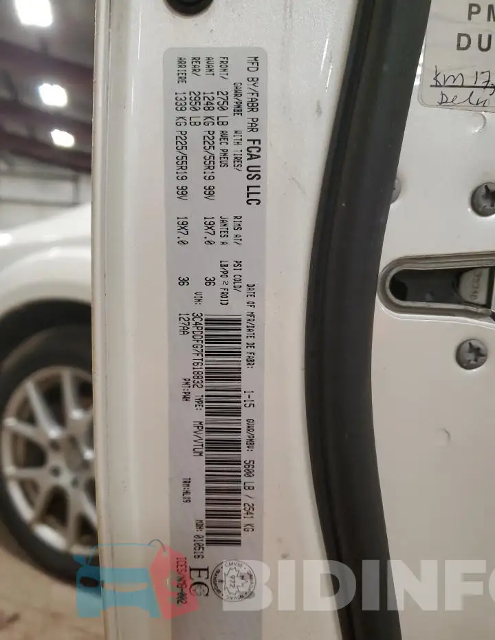 3C4PDDFG7FT618832 Photo# 13