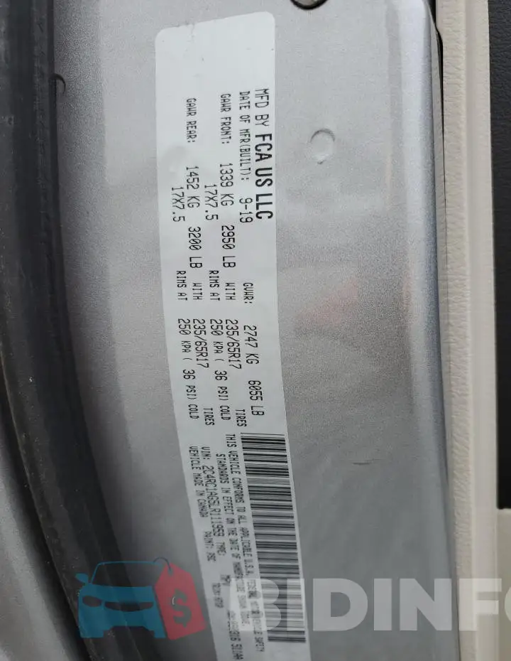 2C4RC1AG5LR111959 Photo# 13