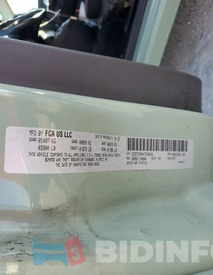 3C3CFFKR4HT503043 Photo# 12