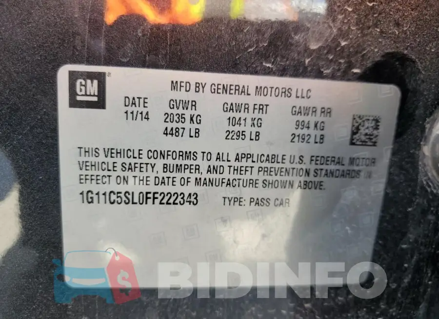 1G11C5SL0FF222343 Photo# 12