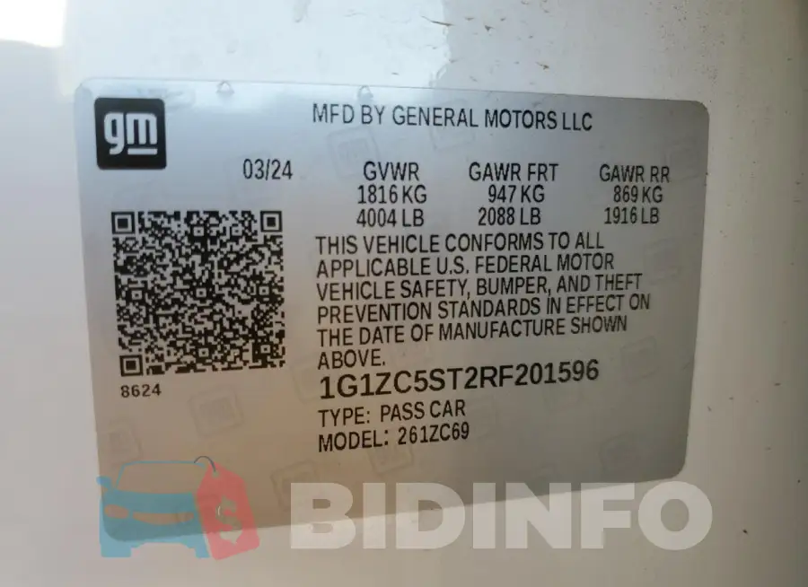 1G1ZC5ST2RF201596 Photo# 12