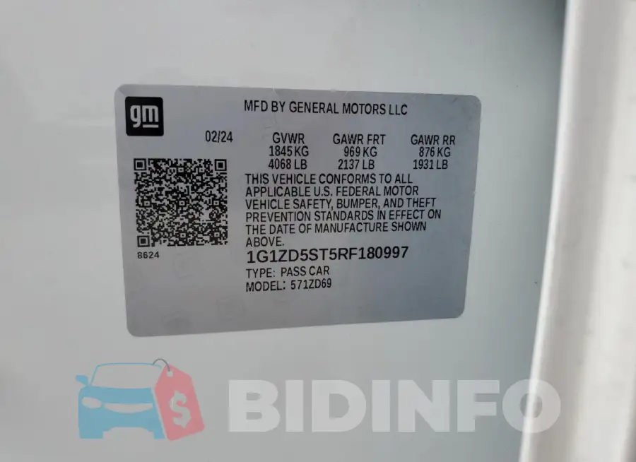 1G1ZD5ST5RF180997 Photo# 13