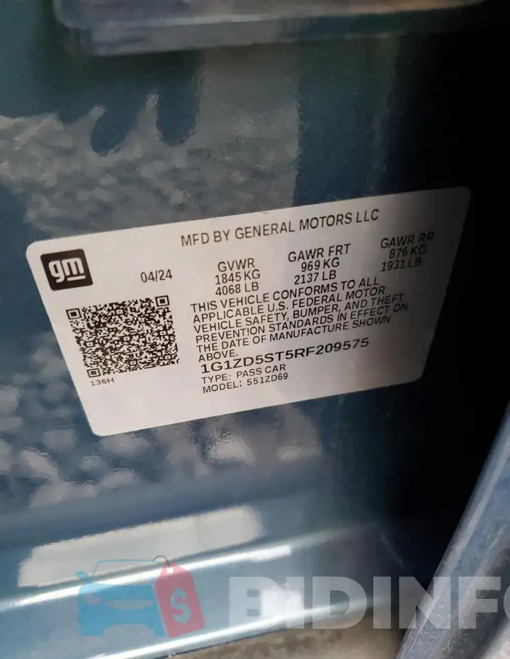 1G1ZD5ST5RF209575 Photo# 12