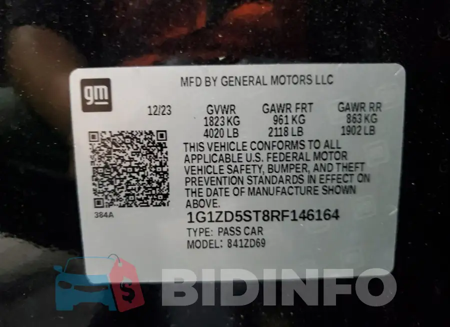 1G1ZD5ST8RF146164 Photo# 13