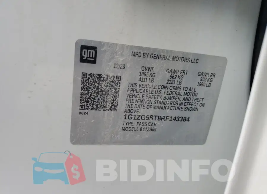 1G1ZG5ST8RF143384 Photo# 12