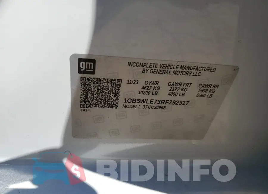 1GB5WLE73RF292317 Photo# 13