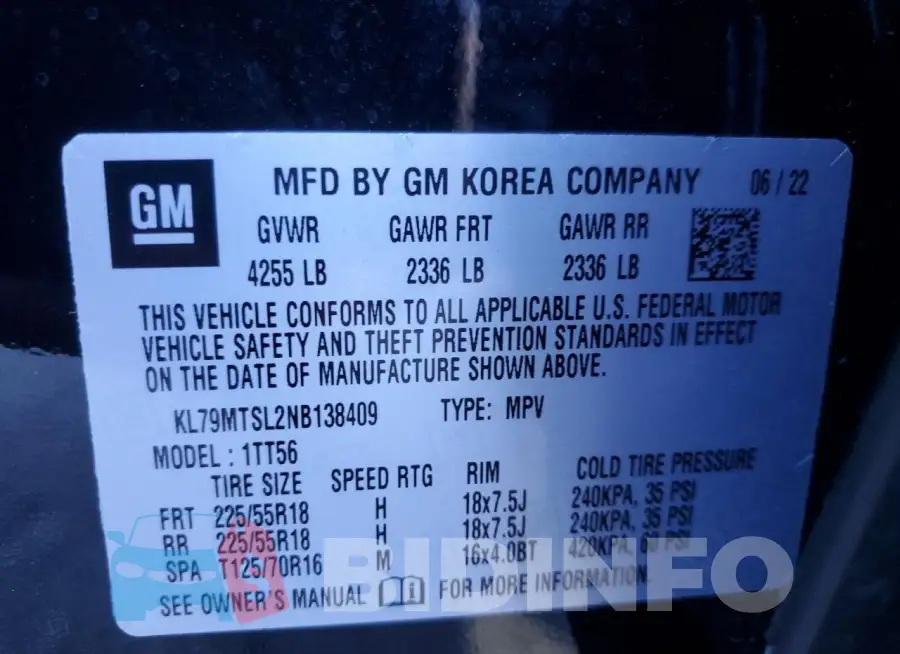 KL79MTSL2NB138409 Photo# 13