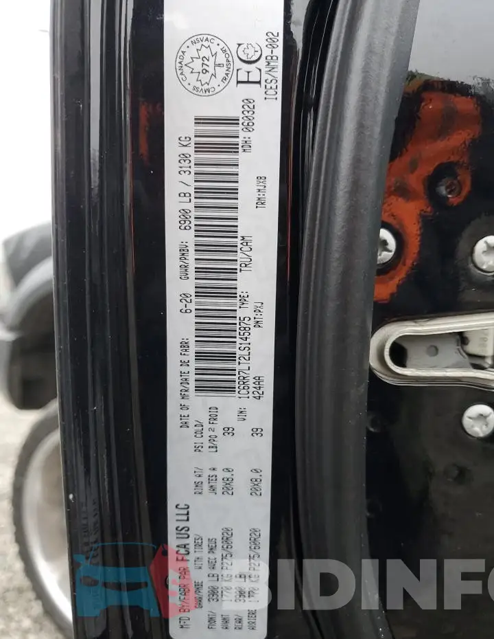 1C6RR7LT2LS145875 Photo# 12
