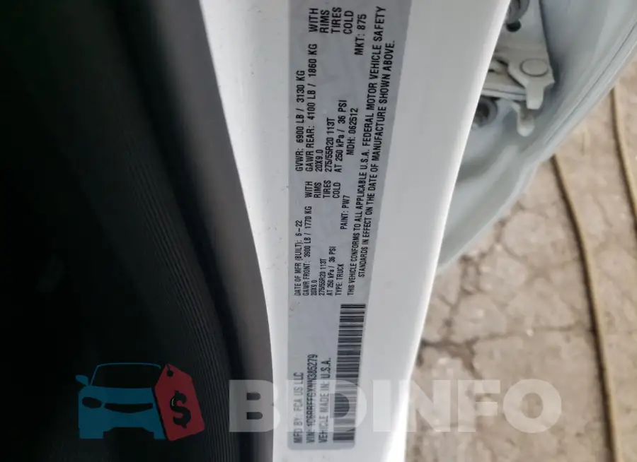 1C6RRFFGXNN385279 Photo# 12