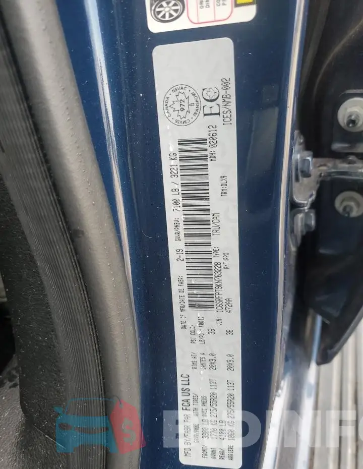 1C6SRFPT9KN763228 Photo# 12