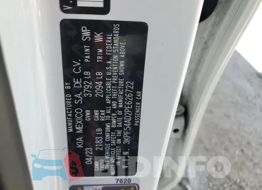 3KPF54AD2PE626722 Photo# 12