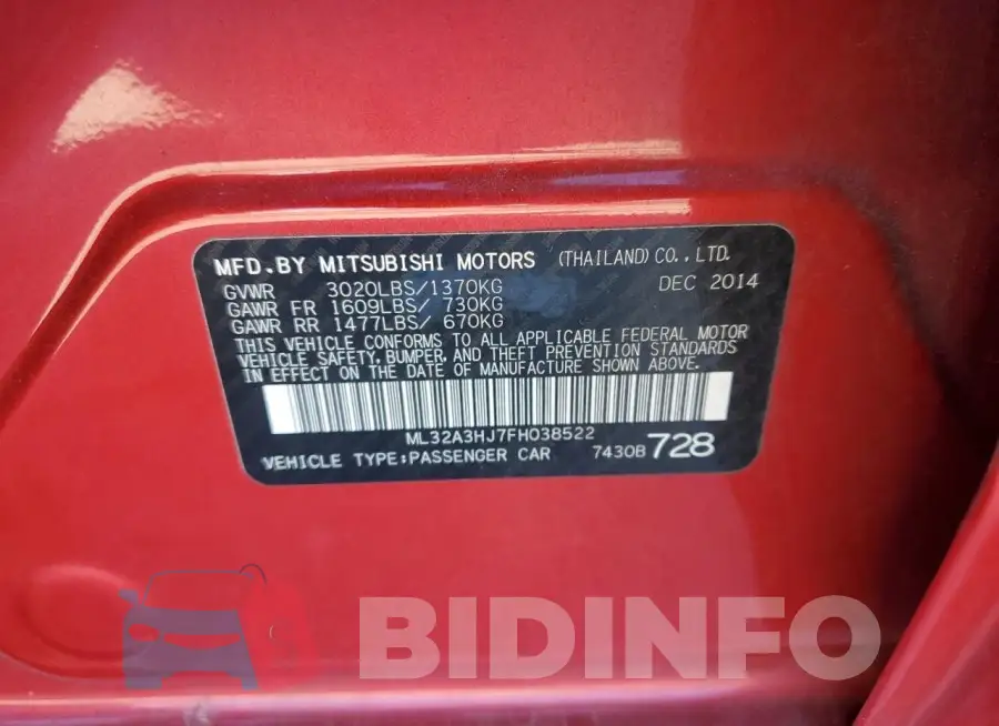 ML32A3HJ7FH038522 Photo# 14
