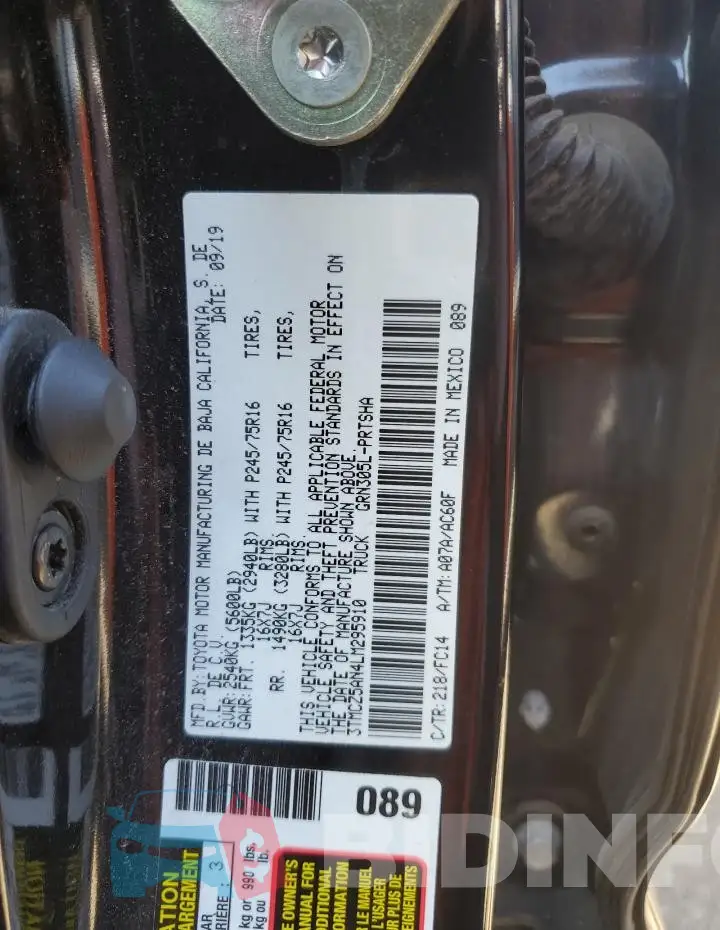 3TMCZ5AN4LM295910 Photo# 13
