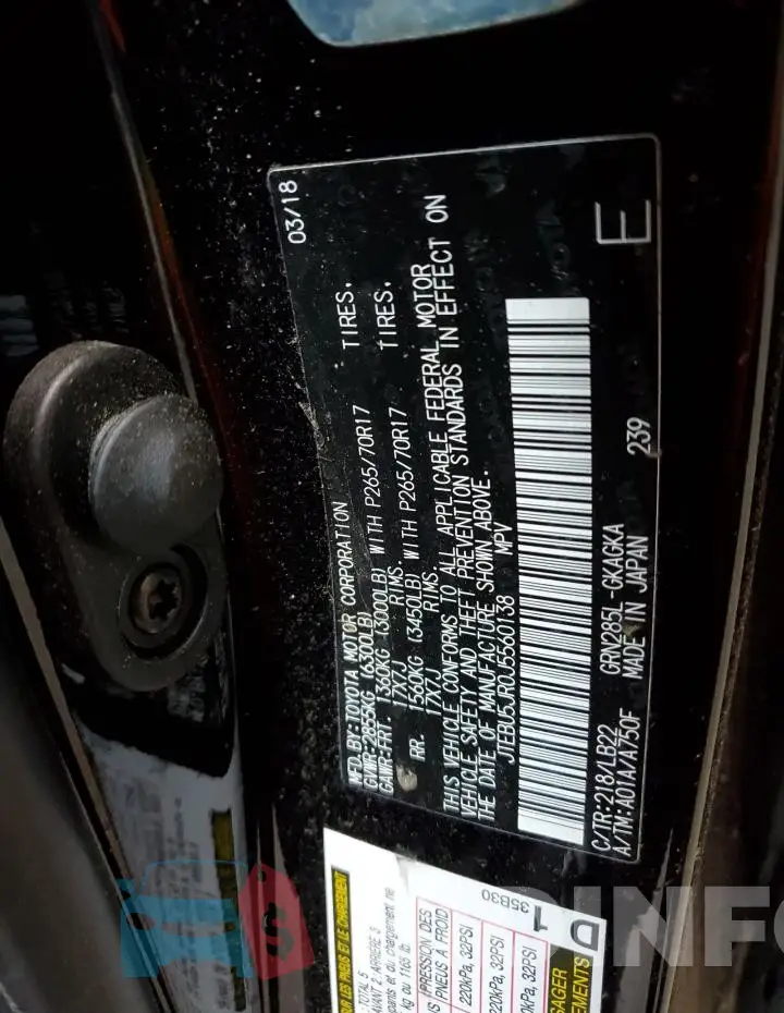 JTEBU5JR0J5560138 Photo# 12