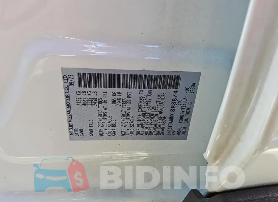 5N1BT3AB8PC888874 Photo# 14