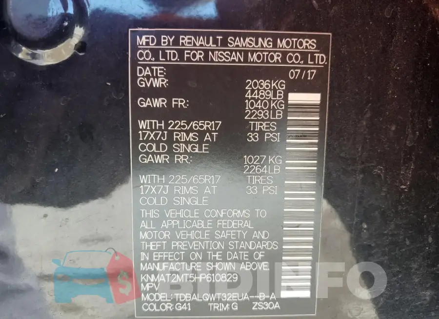 KNMAT2MT5HP610829 Photo# 14