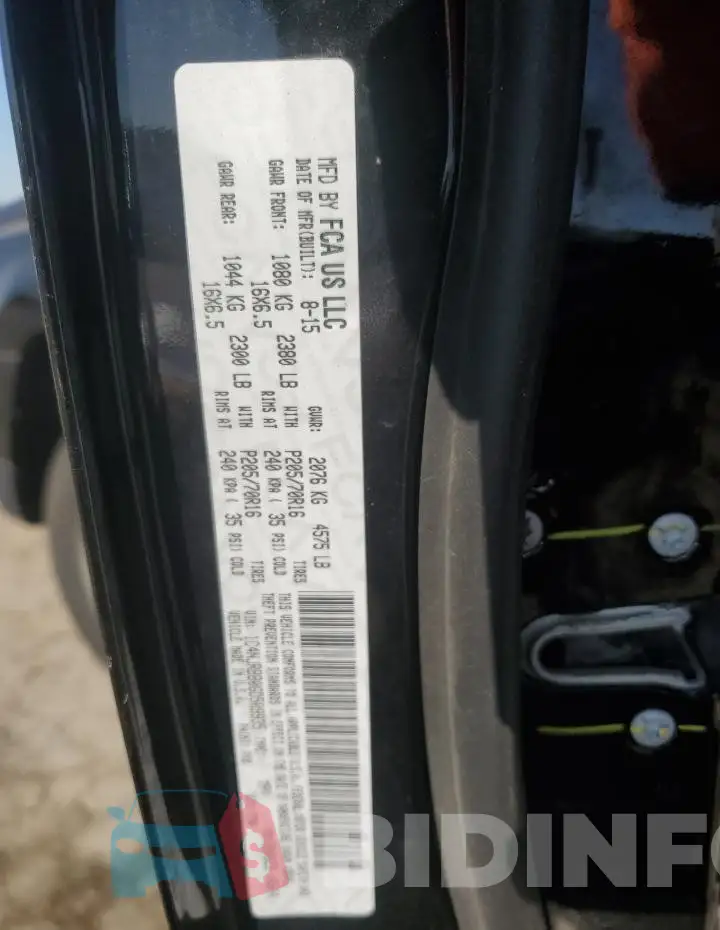 1C4NJRBB0GD509935 Photo# 13