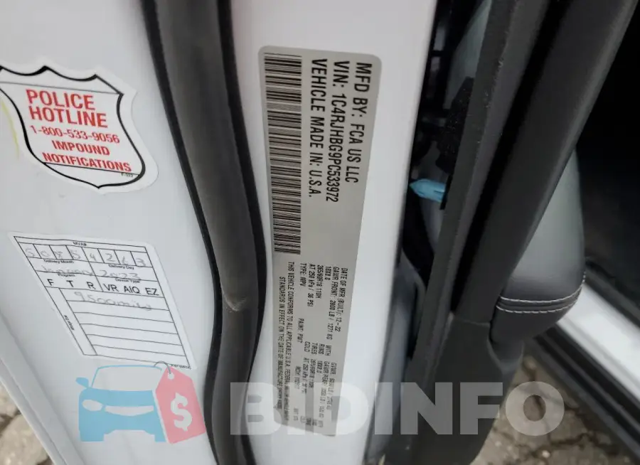 1C4RJHBG9PC533972 Photo# 13
