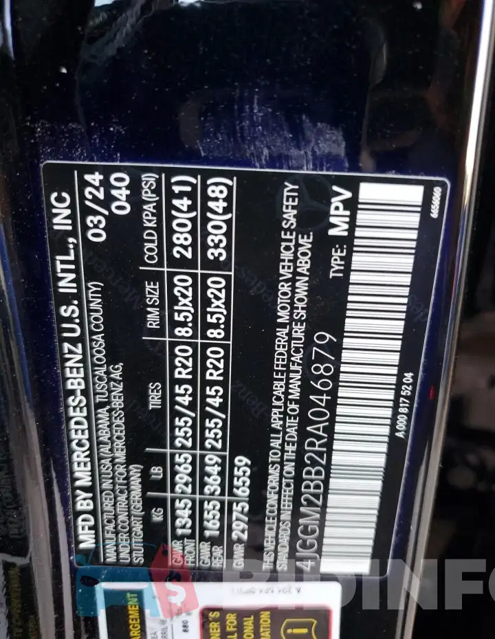 4JGGM2BB2RA046879 Photo# 13