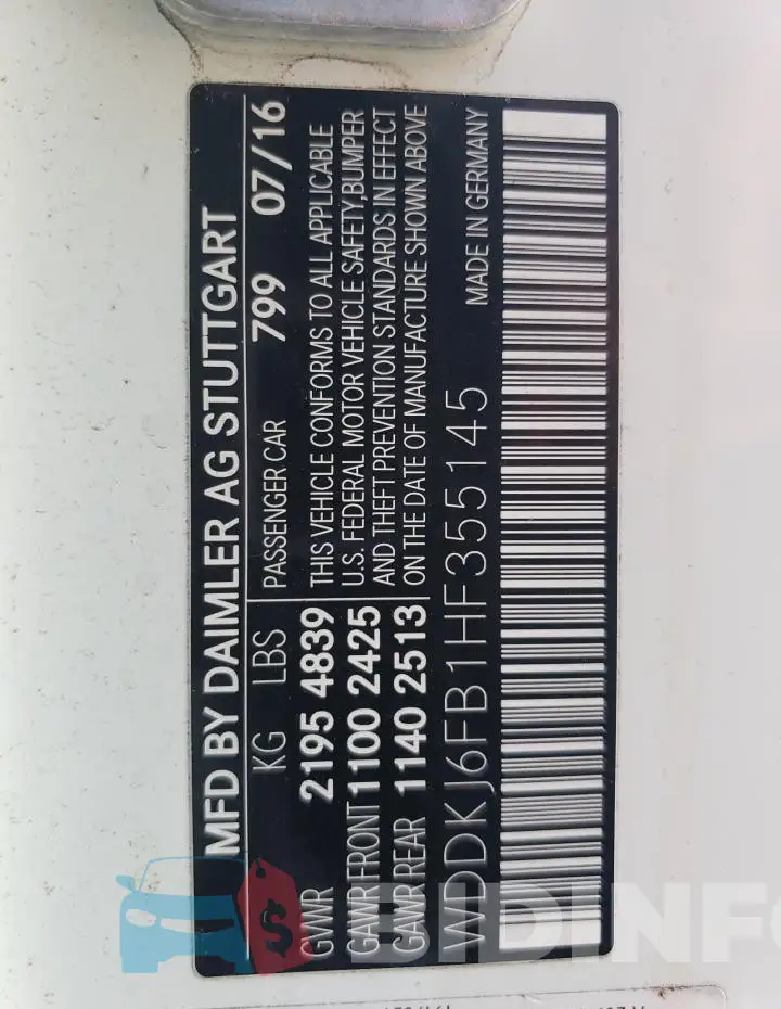 WDDKJ6FB1HF355145 Photo# 12