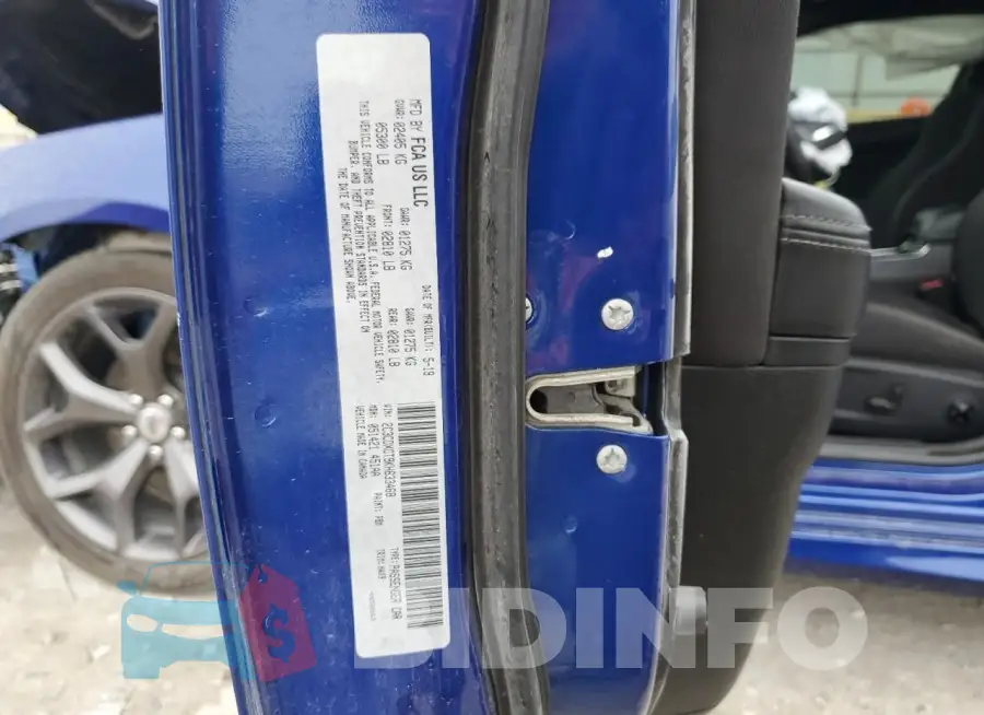 2C3CDXCT9KH633468 Photo# 13