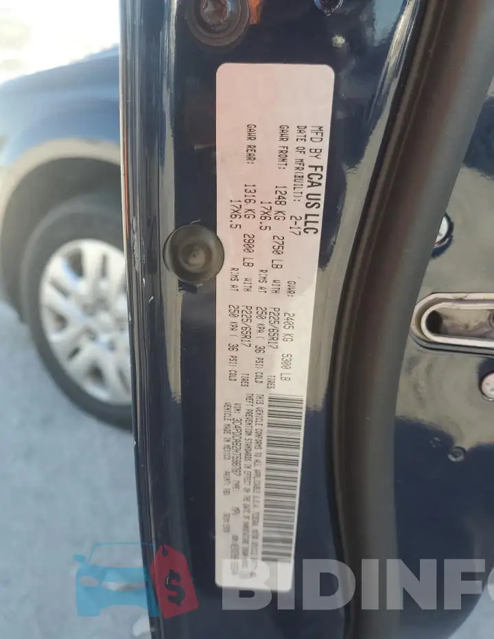 3C4PDCAB2HT598787 Photo# 13