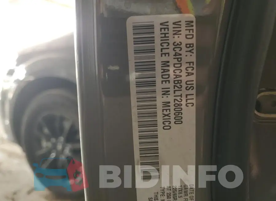 3C4PDCAB2LT280600 Photo# 13