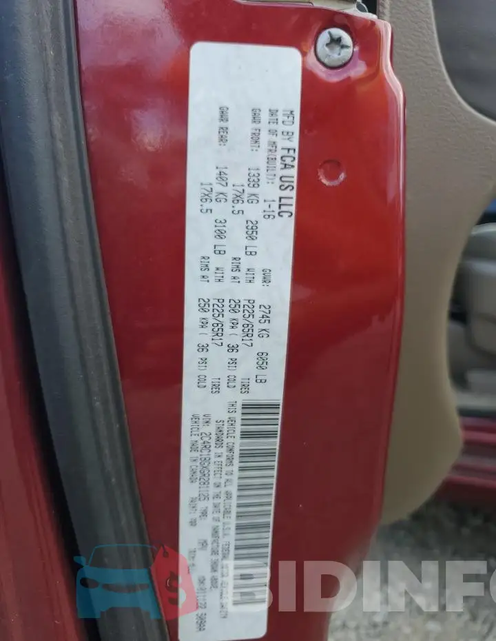 2C4RC1BGXGR281125 Photo# 12