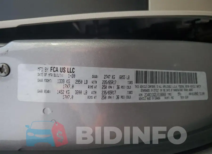 2C4RC1DG2LR156868 Photo# 14