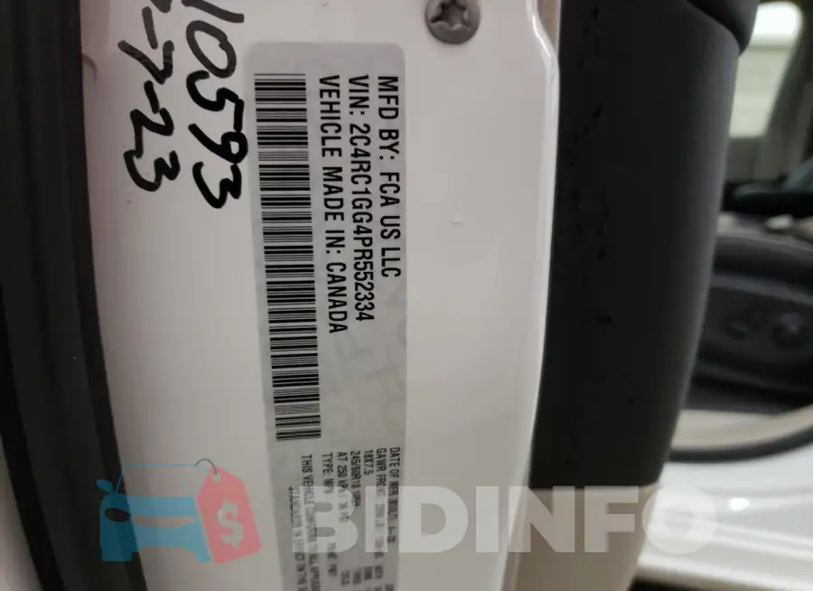 2C4RC1GG4PR552334 Photo# 14