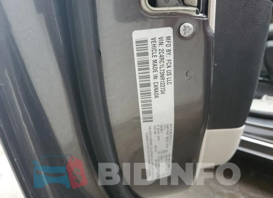 2C4RC1L73NR122734 Photo# 14