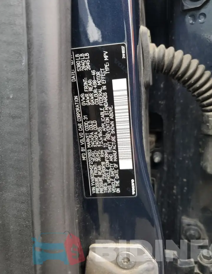 YV4902RM2F2707653 Photo# 12