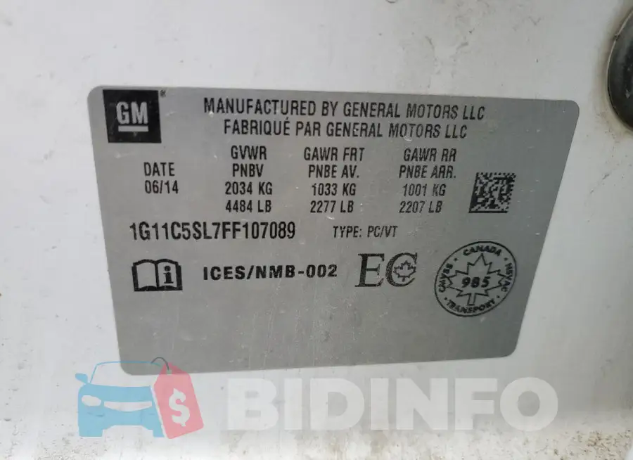 1G11C5SL7FF107089 Photo# 13