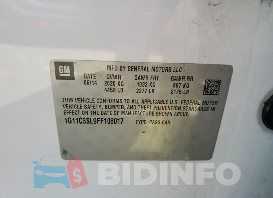 1G11C5SL9FF108017 Photo# 12