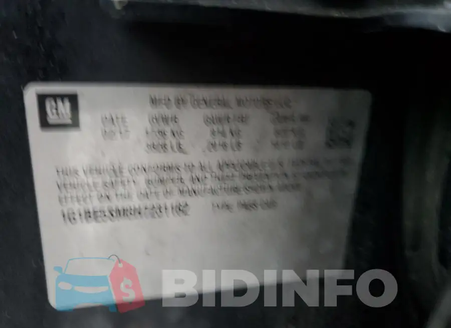 1G1BE5SM8H7231182 Photo# 13