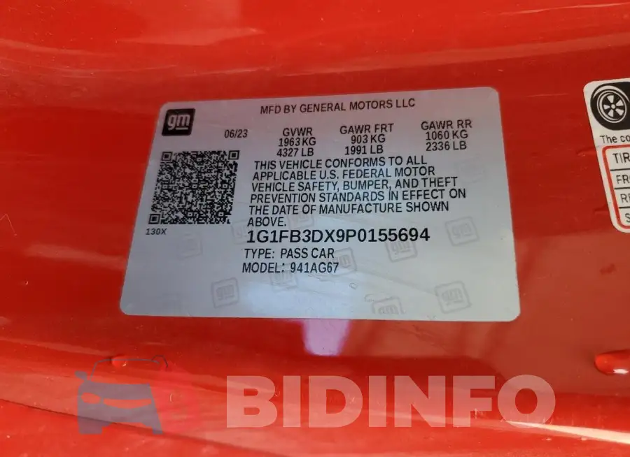 1G1FB3DX9P0155694 Photo# 13